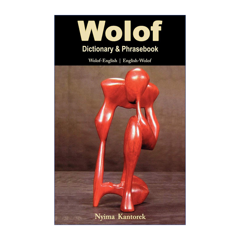 原版 Wolof-English English-Wolof Dictionary and Phrasebook沃洛夫语英语双解词典与常用语手册进口原版书籍