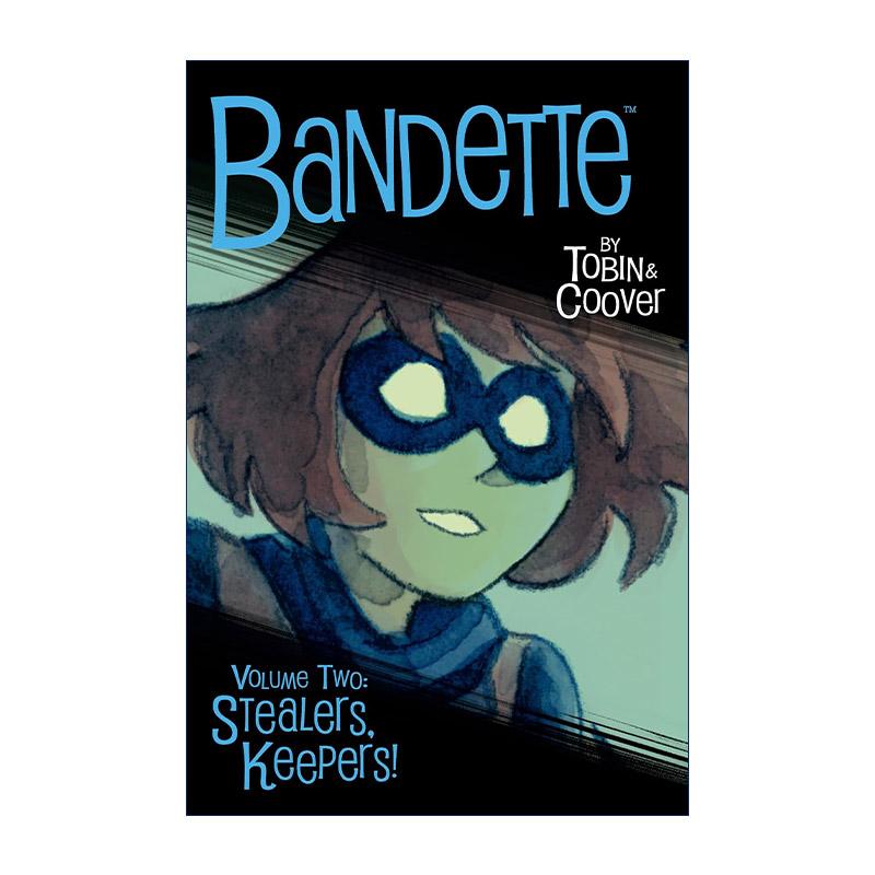 英文原版 Bandette Volume 2 Stealers  Keepers! 班迪特 卷二 偷窃者 守护者 黑马漫画 英文版 进口英语原版书籍