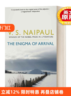 英文原版小说 The Enigma of Arrival 奈保尔 抵达之谜 英文版 进口英语原版书籍