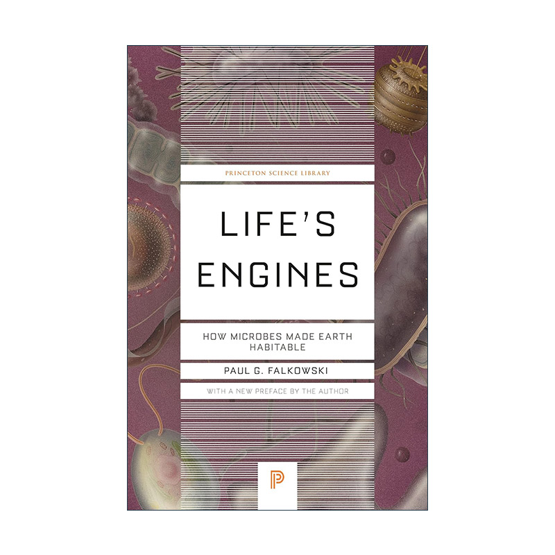 英文原版 Life's Engines 生命的引擎 微生物如何创造宜居的地球 普林斯顿科学文库 Paul G. Falkowski 英文版 进口英语原版书籍