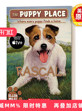 英文原版 The Puppy Place 4 Rascal 狗狗乐园4 暖心治愈 入门级章节书 英文版 进口英语原版书籍