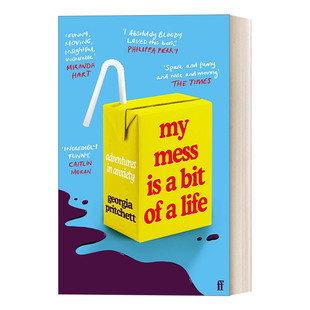 英文原版 My Mess Is a Bit of a Life 我的生活一团糟 克服焦虑幽默读物 英文版 进口英语原版书籍