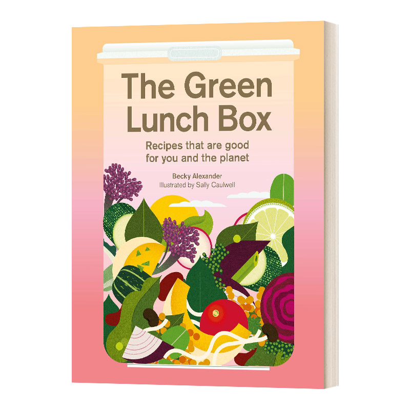 The Green Lunch Box 英文原版 绿色午餐盒 环保食谱 英文版 进口英语原版书籍 书籍/杂志/报纸 生活类原版书 原图主图