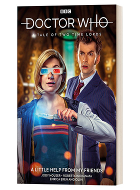 英文原版 Doctor Who A Tale of Two Time Lords 神秘博士 两位时间领主的故事 第10任博士与第13任博士 英文版 进口书