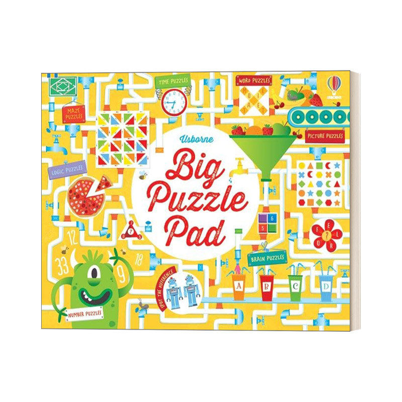英文原版 Big Puzzle Pad 大迷宫 英文版 进口英语原版书籍