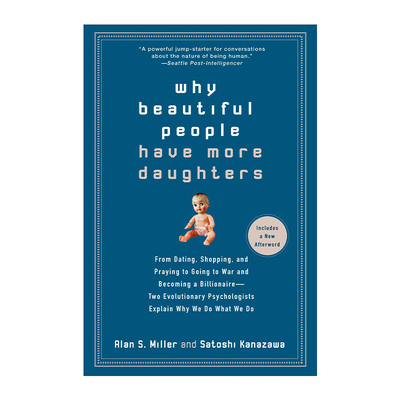 英文原版 Why Beautiful People Have More Daughters 生猛的进化心理学 Alan Miller 英文版 进口英语原版书籍