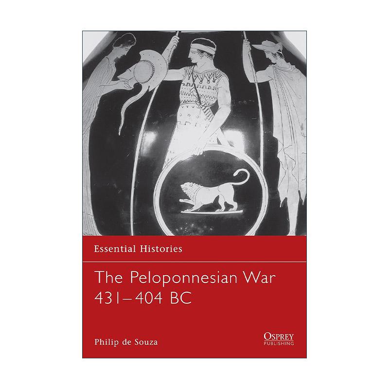 英文原版 The Peloponnesian War 伯罗奔尼撒战争 公元前431–404年 全彩插画战争历史系列 英文版 进口英语原版书籍