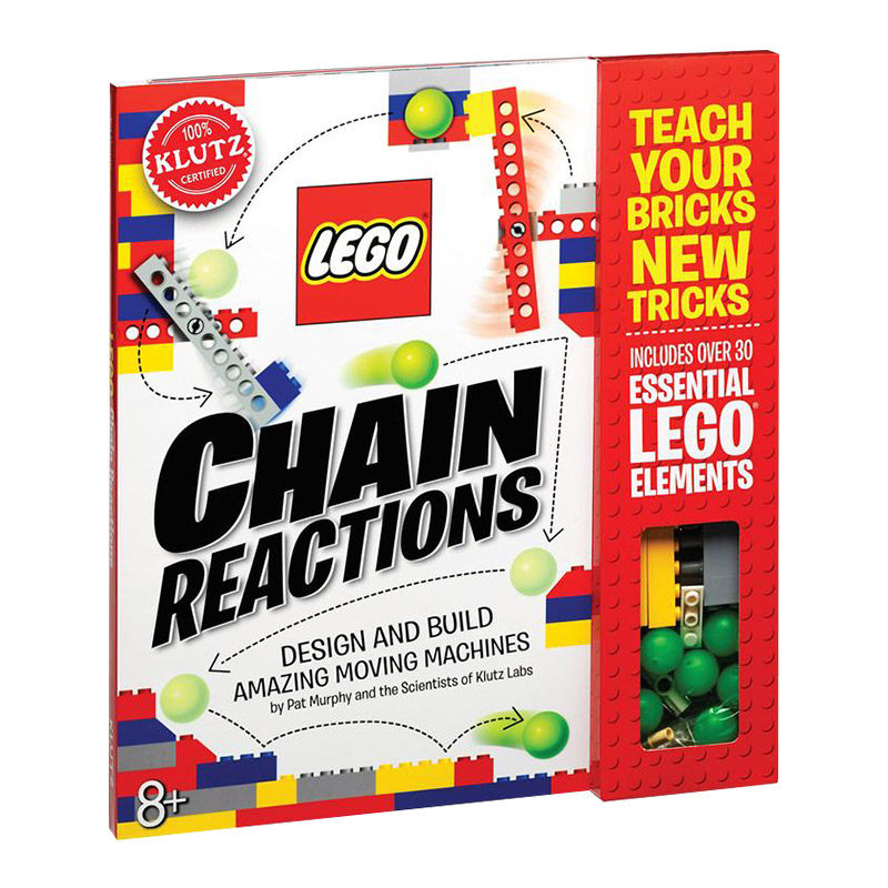 英文原版 Lego Chain Reactions 乐高创造令人惊奇的可动机械 附配件 英文版儿童全英语书