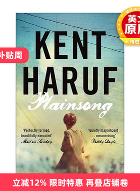 英文原版 Plainsong 素歌 入围 美国国家图书奖 奥巴马推荐书单 肯特·哈鲁夫  Kent Haruf 英文版 进口英语原版书籍