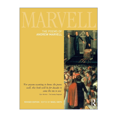 英文原版 The Poems of Andrew Marvell 安德鲁马维尔 诗歌 英文版 进口英语原版书籍