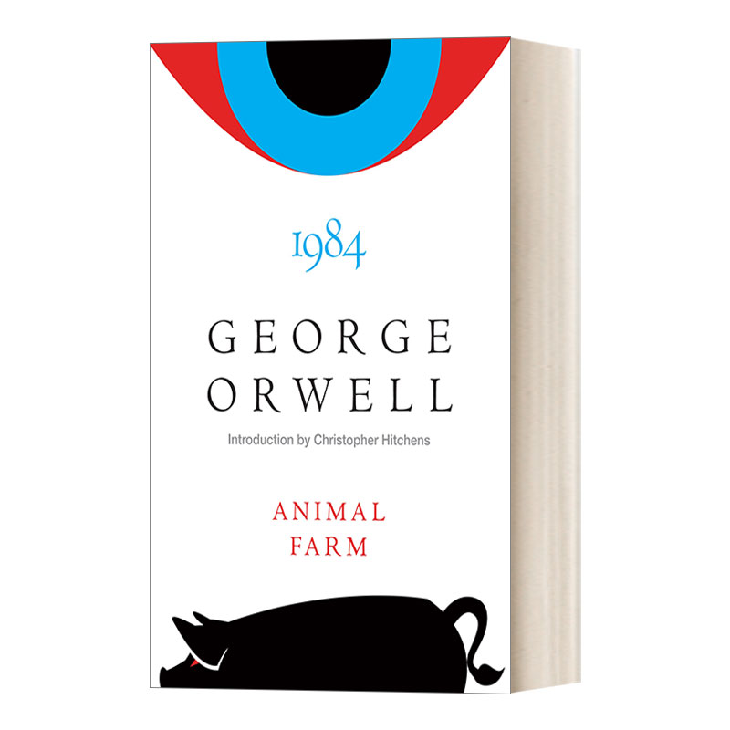 英文原版小说 Animal Farm and 1984 动物庄园 1984精装合集 乔治奥威尔 英文版 进口英语原版书籍