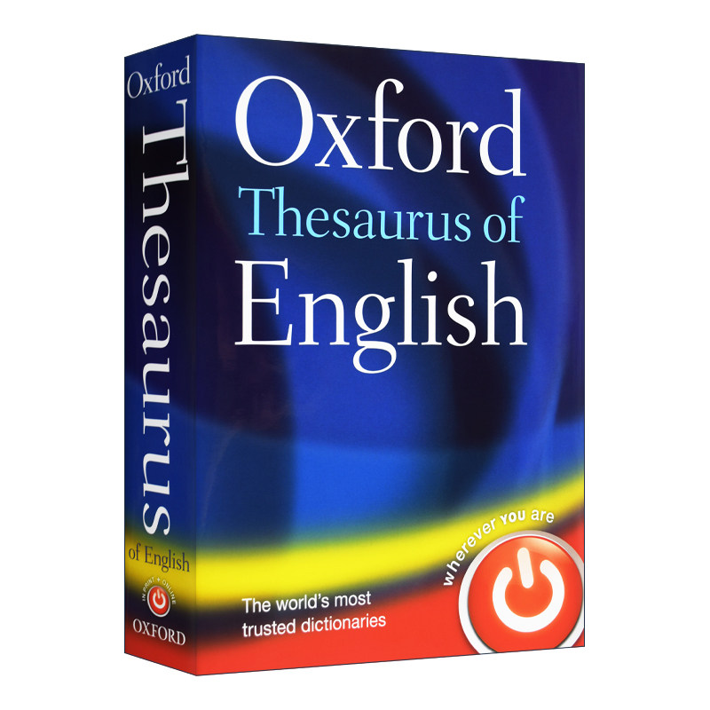 英文原版 Oxford Thesaurus of English 牛津英语同义词词典 精装 英文版 进口英语原版书籍