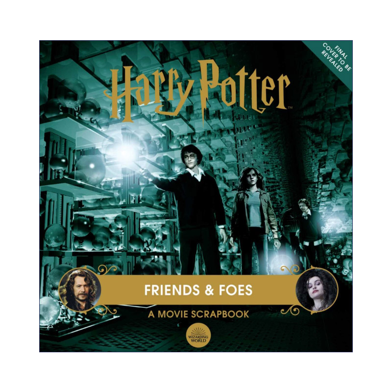 英文原版 Harry Potter Friends & Foes A Movie Scrapbook 哈利波特电影剪贴簿 朋友与敌人 精装 英文版 进口英语原版书籍