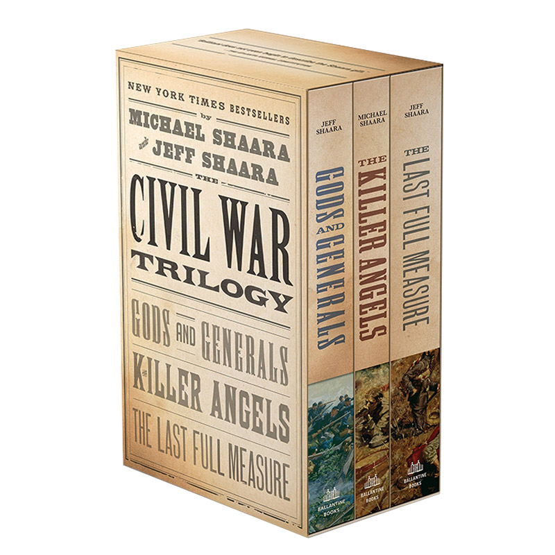 英文原版小说 The Civil War Trilogy 美国内战三部曲 沙拉3册盒装 英文版 进口英语原版书籍