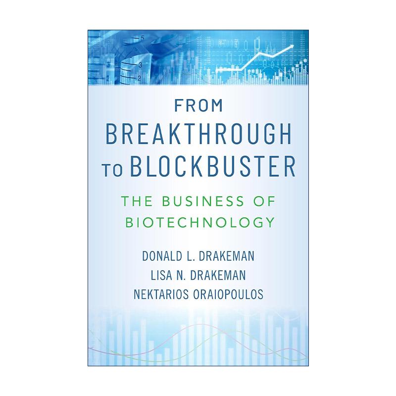 英文原版 From Breakthrough to Blockbuster 从突破到畅销 生物技术的生意 精装 英文版 进口英语原版书籍