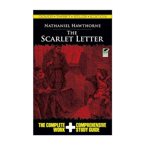 英文原版 The Scarlet Letter Thrift Study Edition 红字 完整文本与学习指南 纳撒尼尔·霍桑 英文版 进口英语原版书籍