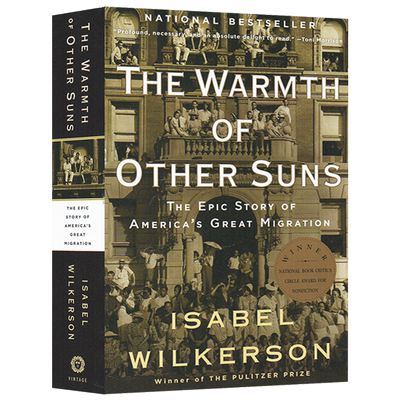 他乡暖阳 美国大迁徙史诗 英文原版 The Warmth of Other Suns 英文版进口原版英语历史书籍 Isabel Wilkerson