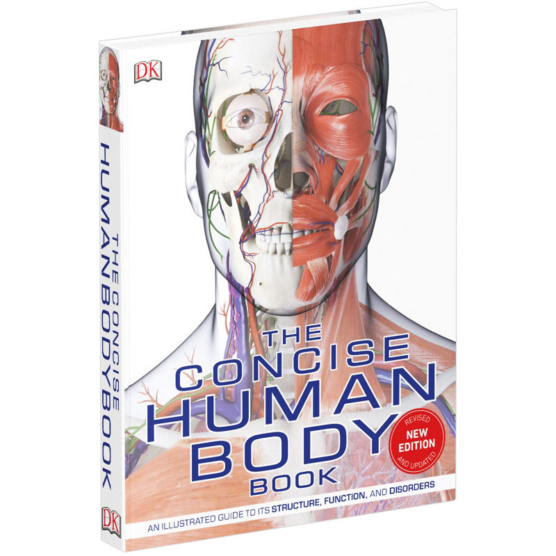 人体指南 The Concise HAuman Body Book 英文原版  DK百科全书 英文版原版书籍 进口英语书