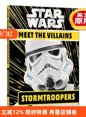 英文原版 Star Wars Meet the Villains Stormtroopers 星球大战 帝国冲锋队指南 精装 英文版 进口英语原版书籍