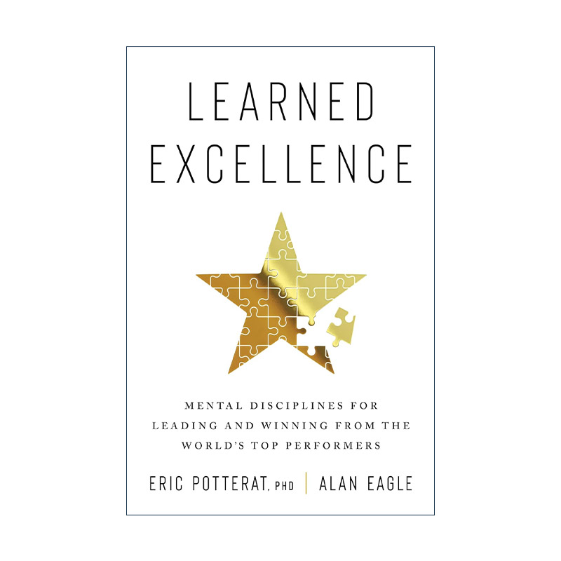 英文原版 Learned Excellence 学习卓越 来自世界表演者的关于引领和获胜的精神规训 精装 英文版 进口英语原版书籍