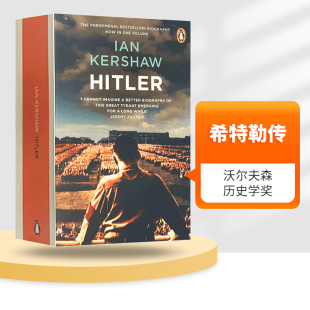 Hitler 进口书籍正版 英文原版 英文版 Penguin 英国沃尔夫森历史学奖 希特勒传人物传记