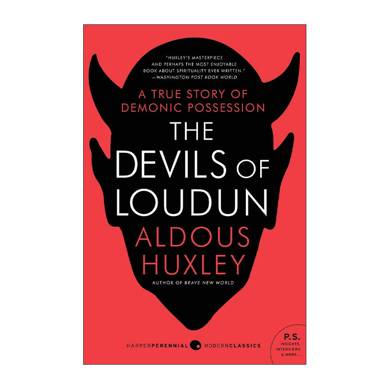 英文原版 The Devils of Loudun 卢丹的恶魔 法国神父“附魔”案 赫胥黎异质三部曲 英文版 进口英语原版书籍