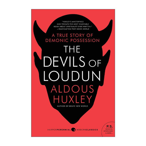 英文原版 The Devils of Loudun 卢丹的恶魔 法国神父“附魔”案 赫胥黎异质三部曲 英文版 进口英语原版书籍