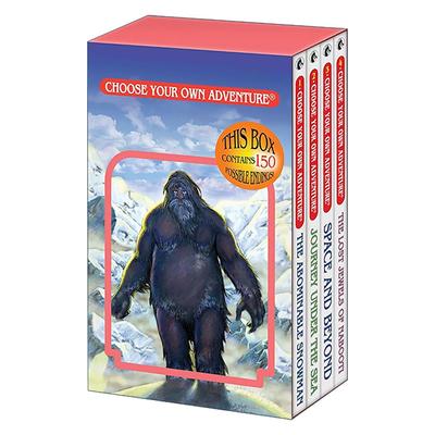 英文原版 Choose Your Own Adventure 4-Book Boxed Set #1 惊险岔路口系列 1-4册盒装套装 英文版 进口英语原版书籍