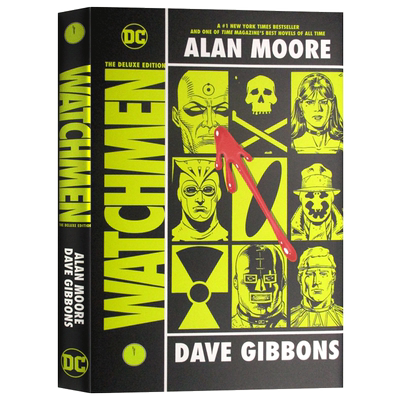 守望人 守望者 英文原版 Watchmen 精装收藏版 美国DC漫画书 英国漫画家艾伦摩尔 Alan Moore 全英文版进口英语图画小说