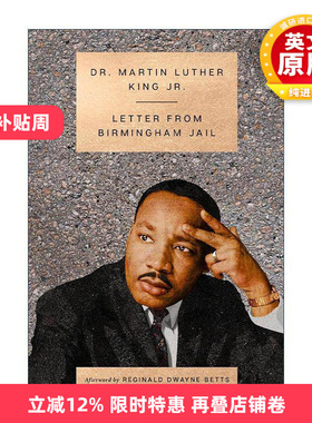 英文原版 Letter from Birmingham Jail 来自伯明翰监狱的信 马丁·路德·金 英文版 进口英语原版书籍