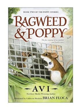 英文原版 Ragweed and Poppy 鼠武士 英文版 进口英语原版书籍