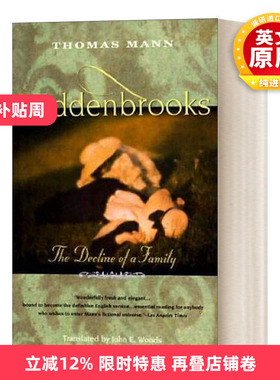 英文原版小说 Buddenbrooks the Decline of a Family 布登勃洛克一家 Thomas Mann托马斯·曼 英文版 进口英语原版书籍