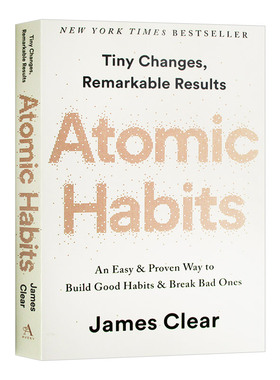 原子习惯 英文原版 Atomic Habits 建立好习惯打破坏习惯的简单方法 微小习惯对生活的巨大影响力 James Clear 英文版进口英语书籍