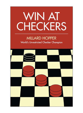英文原版 Win at Checkers 跳棋获胜指南 Millard Hopper 英文版 进口英语原版书籍
