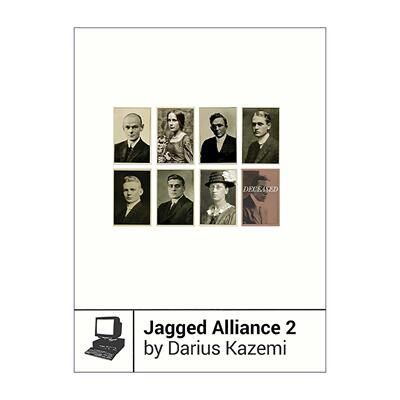 英文原版 Jagged Alliance 2 铁血联盟2 像素战场上的战争与乡愁 经典电子游戏的台前幕后系列 英文版 进口英语原版书籍
