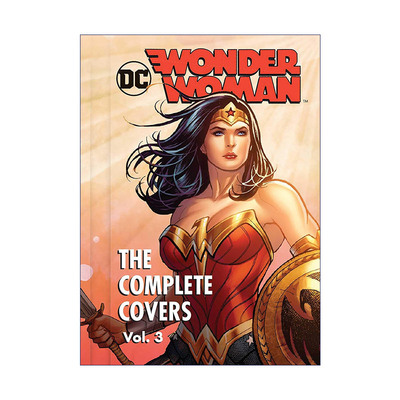 英文原版 DC Comics Wonder Woman The Complete Covers Vol.3 Mini Book DC漫画 神奇女侠漫画封面合集 精装珍藏迷你书 卷三