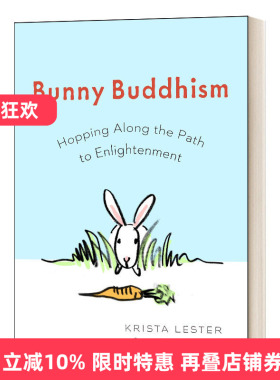 英文原版 Bunny Buddhism Hopping Along the Path to Enlightenment 兔子佛教 在开悟之路上跳跃 英文版 进口英语原版书籍