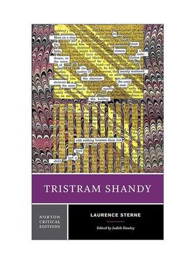 英文原版 Tristram Shandy 项狄传 诺顿文学解读系列 Norton Critical Editions 劳伦斯·斯特恩 英文版 进口英语原版书籍