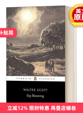英文原版小说 Guy Mannering 盖伊·曼纳林 英文版 进口英语原版书籍