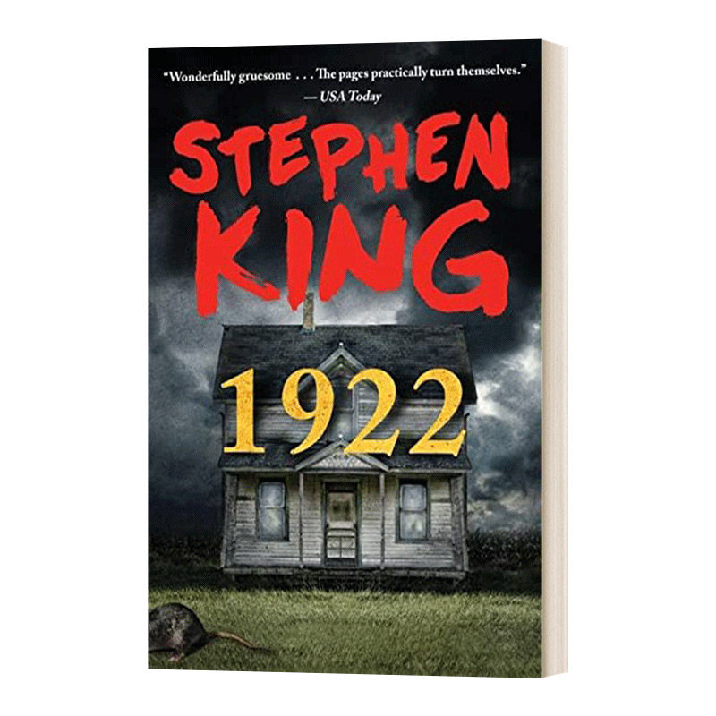 英文原版小说 1922 英文版 进口英语原版书籍 惊悚恐怖小说 纽约时报