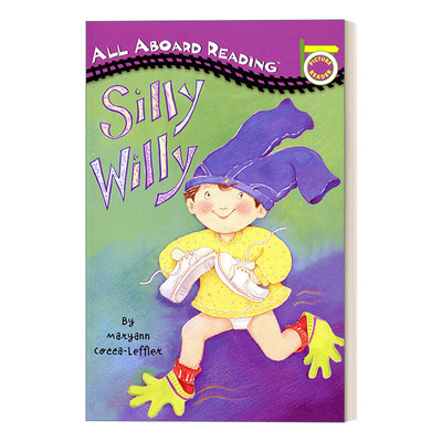英文原版 Silly Willy 汪培珽一阶 All Aboard Reading系列 英文版 进口英语原版书籍
