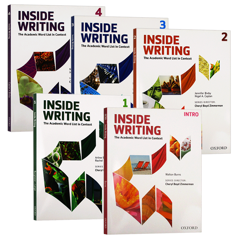 牛津学术写作系列5册套装 英文原版 Oxford Inside Writing 写作技巧 英文版 外文进口原版英语书籍教材 OUP Oxford