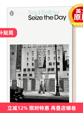英文原版 Seize the Day 及时行乐 只争朝夕 现代经典 英文版 进口英语原版书籍