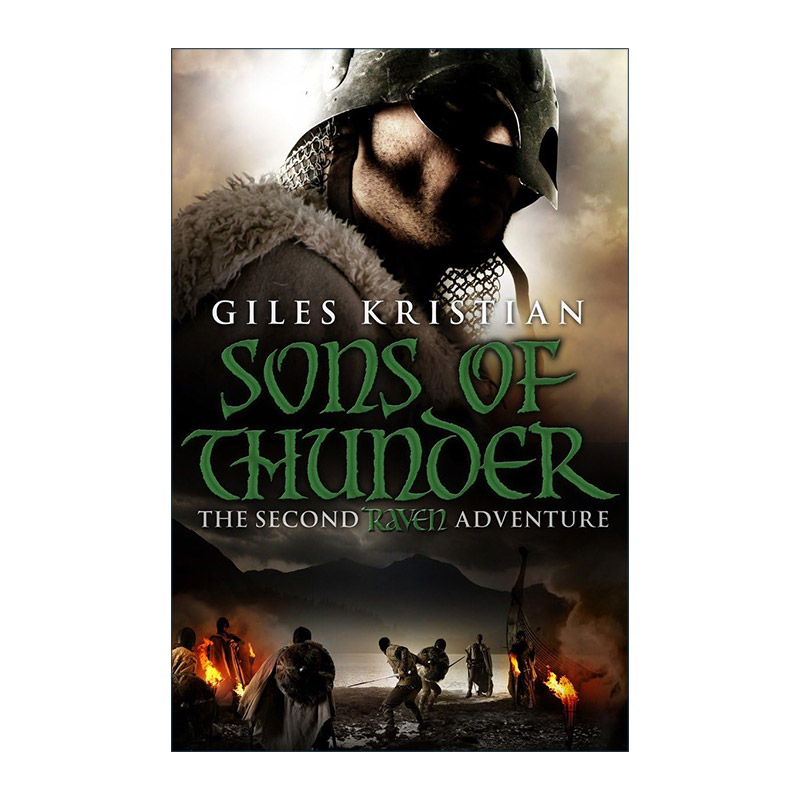 英文原版 Raven Sons of Thunder 渡鸦2 雷之子 Giles Kristian畅销维京系列历史小说 英文版 进口英语原版书籍