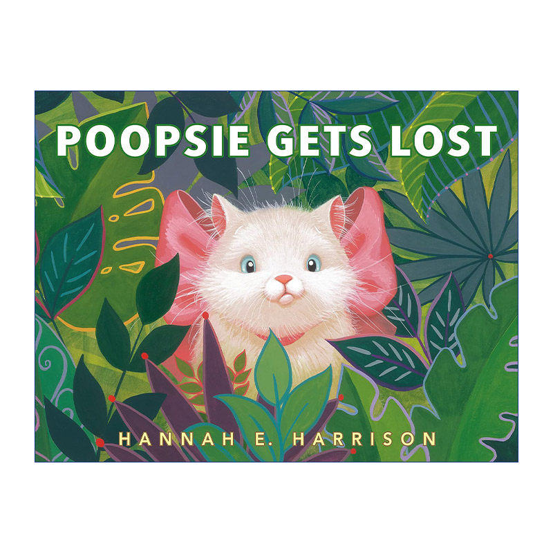 英文原版 Poopsie Gets Lost 波斯猫迷路了 儿童精装绘本 猫猫历险动物故事图画书 不平凡的珍妮作者Hannah E. Harrison 进口书籍