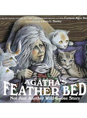 英文原版 Agatha's Feather Bed 阿加莎的羽毛床 改编自欧亨利麦琪的礼物 儿童价值观培养绘本 英文版 进口英语原版书籍