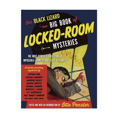 英文原版 The Black Lizard Big Book of Locked-Room Mysteries密室之谜 黑蜥蜴大书系列 推理小说集 爱伦·坡奖得主Otto Penzler