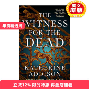 英文原版 The Witness for the Dead 死者的见证者 阿玛洛的墓地三部曲 地精皇帝系列 英文版 进口英语原版书籍