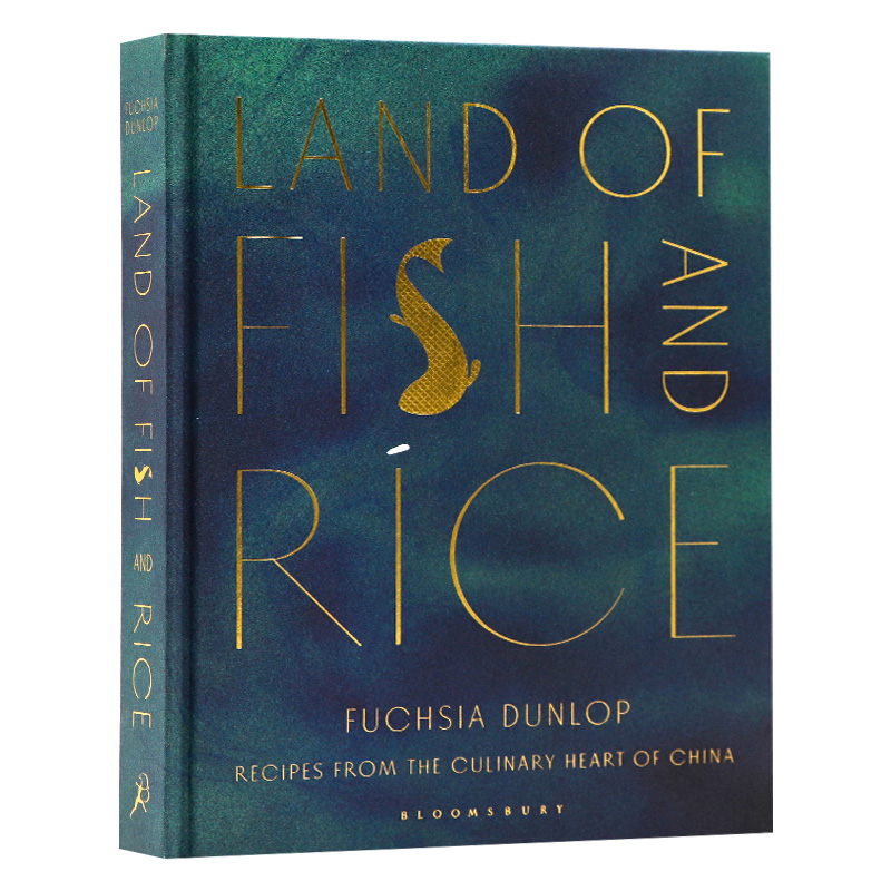 鱼米之乡英文原版 Land of Fish and Rice中式烹饪淮扬菜谱鱼翅与花椒作者邓扶霞精装英文版进口原版英语书籍-封面