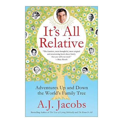 英文原版 It's All Relative 万物的奇妙亲缘 世界家谱的追踪与探索之旅 英文版 进口英语原版书籍